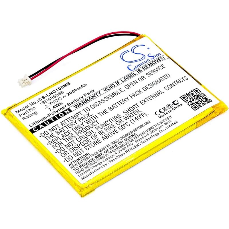 Premium Battery for Luvion, Prestige Touch, Supreme Connect 3.7V, 2000mAh - 7.40Wh