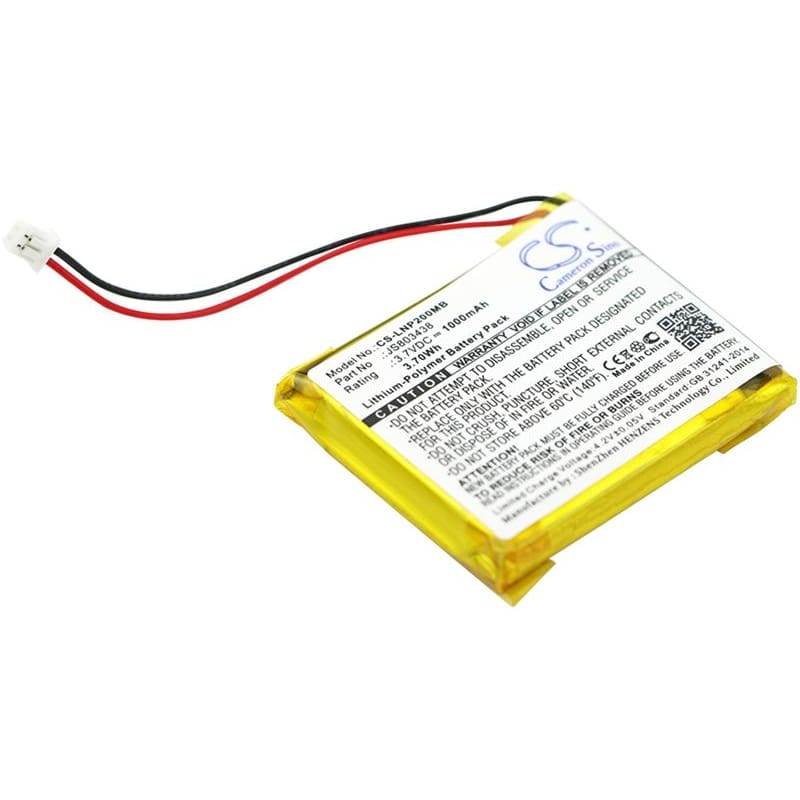 Premium Battery for Luvion, Platinum 2 3.7V, 1000mAh - 3.70Wh