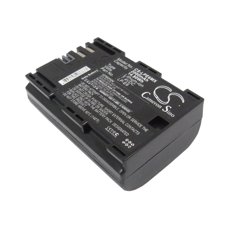 Premium Battery for Canon 5d Mark Iii, Eos 7.4V, 2000mAh - 14.80Wh