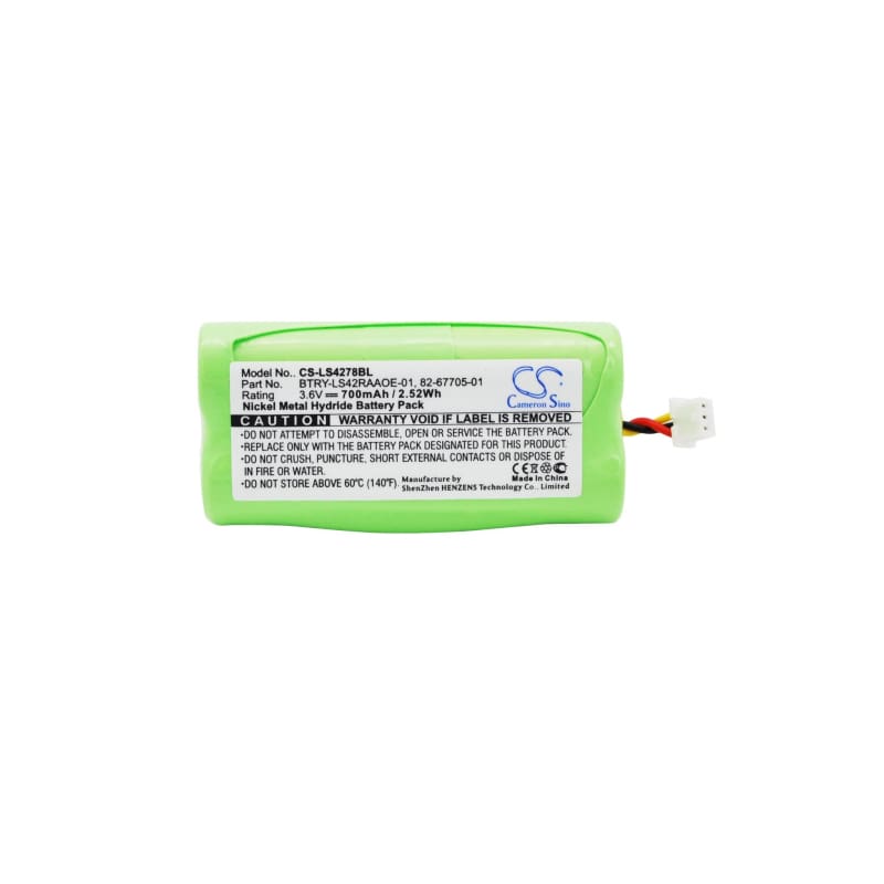 Premium Battery for Symbol Ls4278, Ls4278-m 3.6V, 700mAh - 2.52Wh