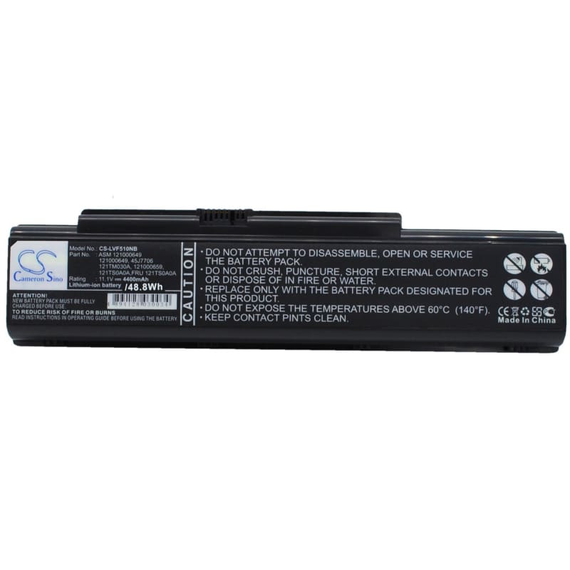 New Premium Notebook/Laptop Battery Replacements CS-LVF510NB