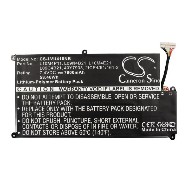 New Premium Notebook/Laptop Battery Replacements CS-LVU410NB