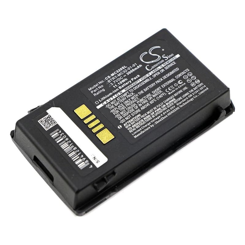 Premium Battery for Motorola, Mc3200, Mc32n0 3.7V, 3000mAh - 11.10Wh