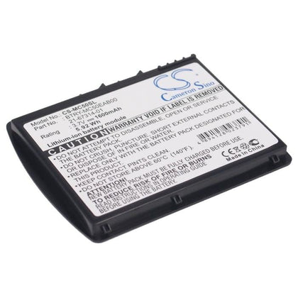 Premium Battery for Symbol Mc50, Mc5040 3.7V, 1600mAh - 5.92Wh