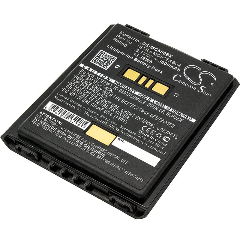 Premium Battery for Symbol, Mc55, Mc5574, Mc5590, Mc55a, Mc55a0, Mc56 3.7V, 3600mAh - 13.32Wh