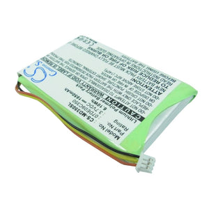 Premium Battery for Medion Gopal Pna350, Gopal Pna350-s, Pna350 3.7V, 1650mAh - 6.11Wh
