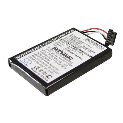 Premium Battery for Navigon Triansonic Pna 4000 3.7V, 1250mAh - 4.63Wh