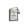 Premium Battery for Mitac Mio Moov S500, Mio Moov S556, 3.7V, 1100mAh - 4.07Wh