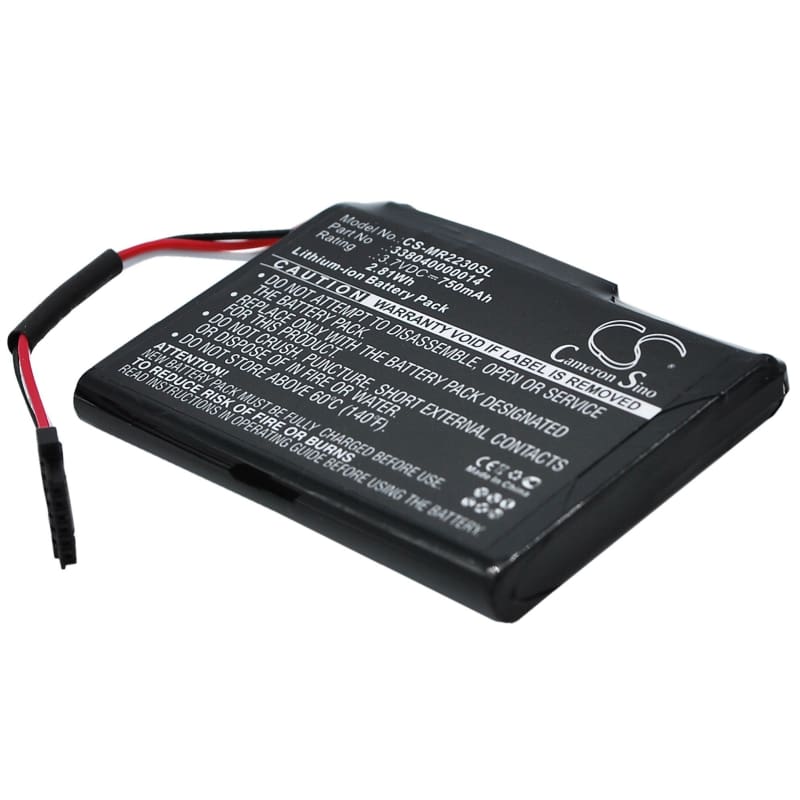 Premium Battery for Magellan Roadmate 2230, Roadmate 2230t-lm, 3.7V, 750mAh - 2.78Wh