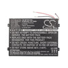 New Premium Tablet Battery Replacements CS-MTX615SL