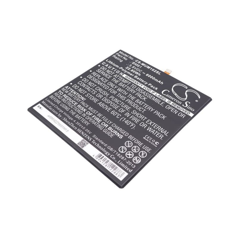 New Premium Tablet Battery Replacements CS-MUM102SL