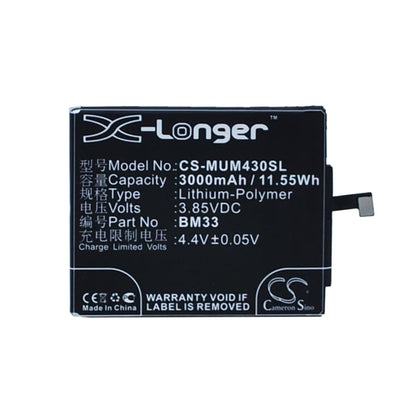 New Premium Mobile/SmartPhone Battery Replacements CS-MUM430SL