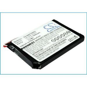 Premium Battery for Navigon 72 Easy, 72 Plus Live, 3.7V, 1000mAh - 3.70Wh