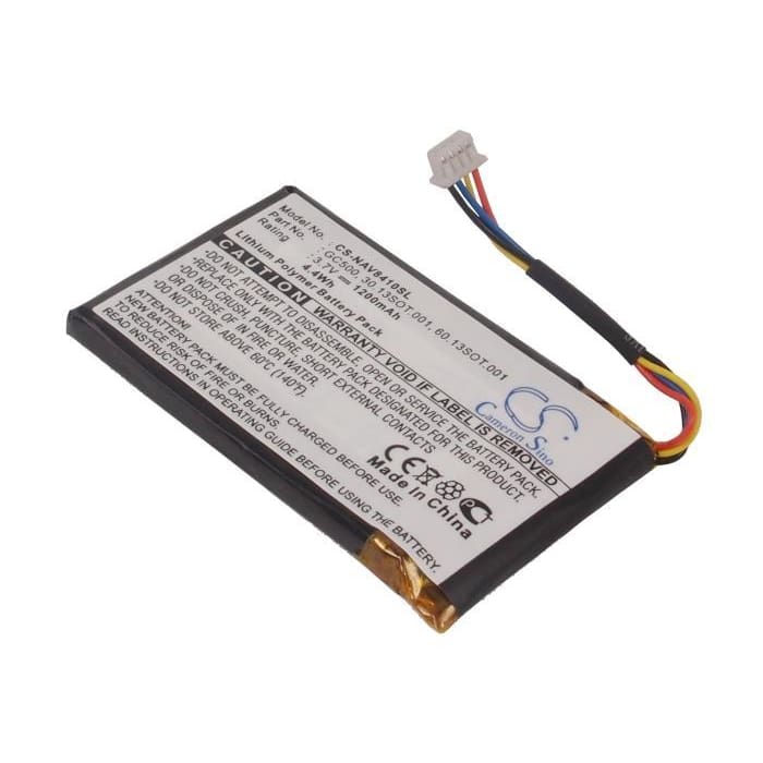 Premium Battery for Navigon 8410 3.7V, 1200mAh - 4.44Wh