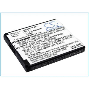 Premium Battery for Canon Elph 110 Hs, Elph 3.7V, 500mAh - 1.85Wh