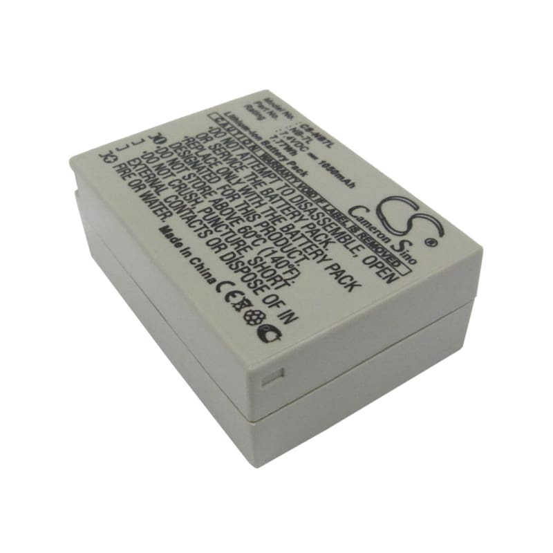 Premium Battery for Canon Powershot G10, Powershot G10 7.4V, 1050mAh - 7.77Wh