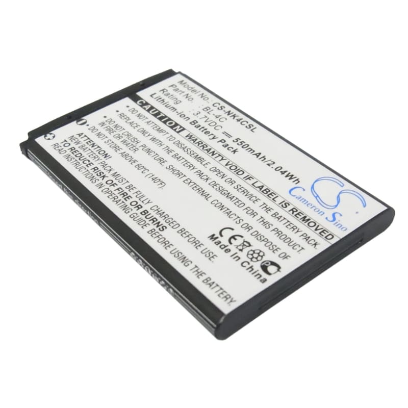 Premium Battery for Blu Deejay Lite, Click Lite, Flash 3.7V, 550mAh - 2.04Wh