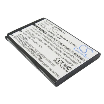 Premium Battery for Rollei Compactline 83 3.7V, 550mAh - 2.04Wh