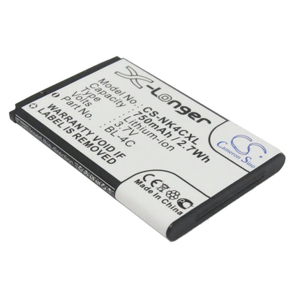 Premium Battery for Rollei Compactline 83 3.7V, 750mAh - 2.78Wh