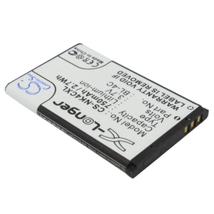 Premium Battery for Nokia 2650, 2651, 2652 3.7V, 750mAh - 2.78Wh