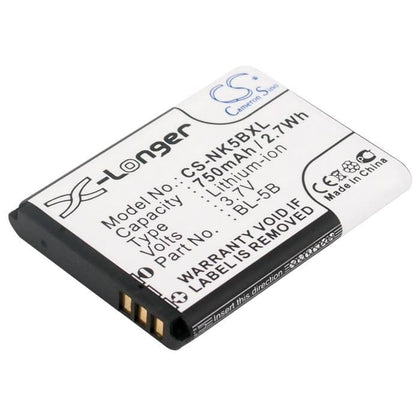 Premium Battery for Gps Tracker Gt102, Tk102 3.7V, 750mAh - 2.78Wh