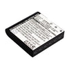 Premium Battery for Somikon Dvr-853, Dvr-853.ir 3.7V, 1230mAh - 4.55Wh