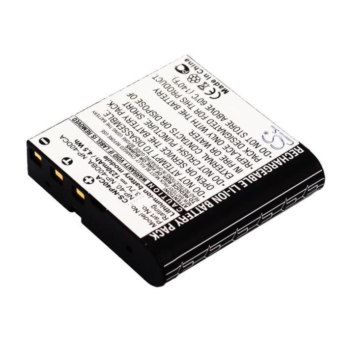 Premium Battery for Benq Dc P500, E510, E520, 3.7V, 1230mAh - 4.55Wh