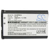 Premium Battery for Casio Exilim Ex-fh100, Exilim Ex-fh100bk, 3.7V, 1950mAh - 7.22Wh