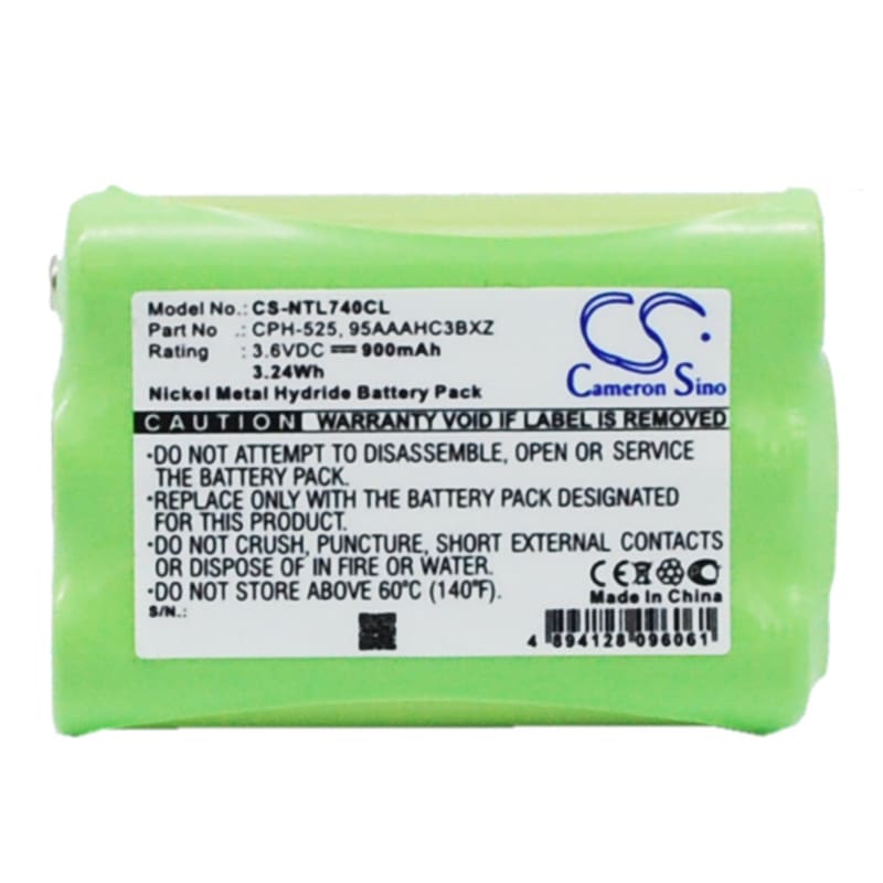 New Premium Cordless Phone Battery Replacements CS-NTL740CL