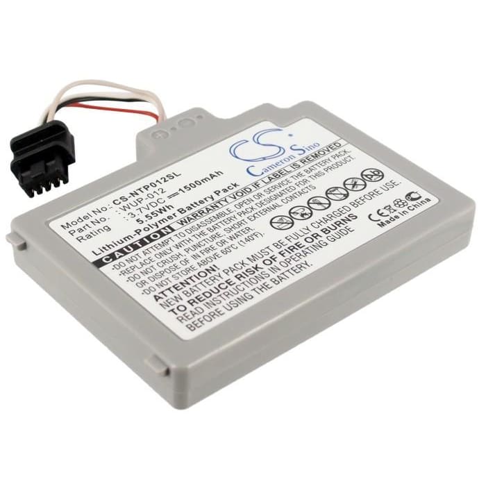 Premium Battery for Nintendo, Wup-012 3.7V, 1500mAh - 5.55Wh