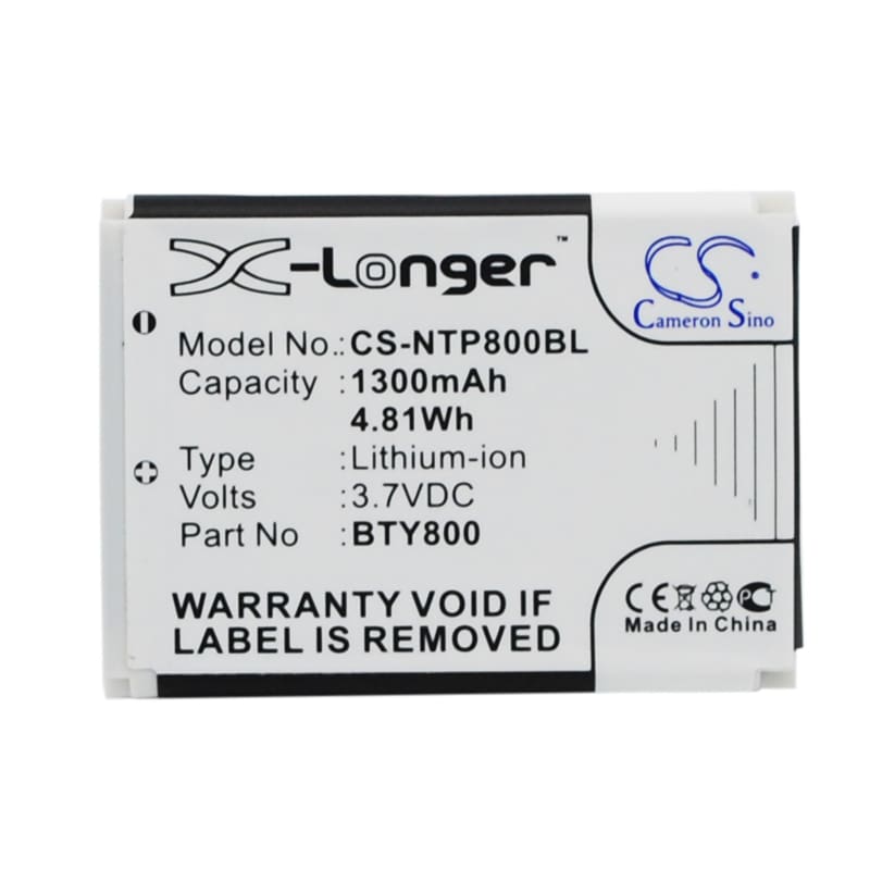 Premium Battery for Cipher Lab 8200 3.7V, 1300mAh - 4.81Wh