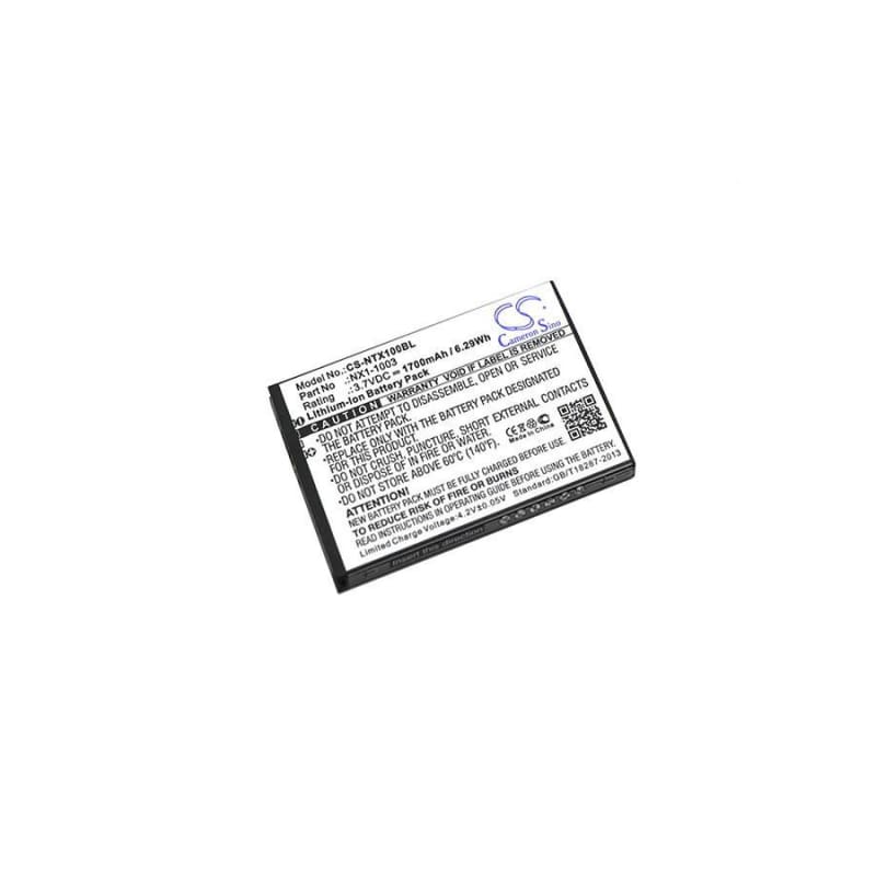 Premium Battery for Handheld, Nautiz X1 3.7V, 1700mAh - 6.29Wh