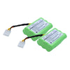 Two Premium Batteries for Neato Xv-12, Xv-15, Xv-11 7.2V, 3500mAh - 25.20Wh