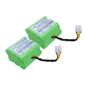 Two Premium Batteries for Neato Xv-12, Xv-15, Xv-11 7.2V, 3500mAh - 25.20Wh
