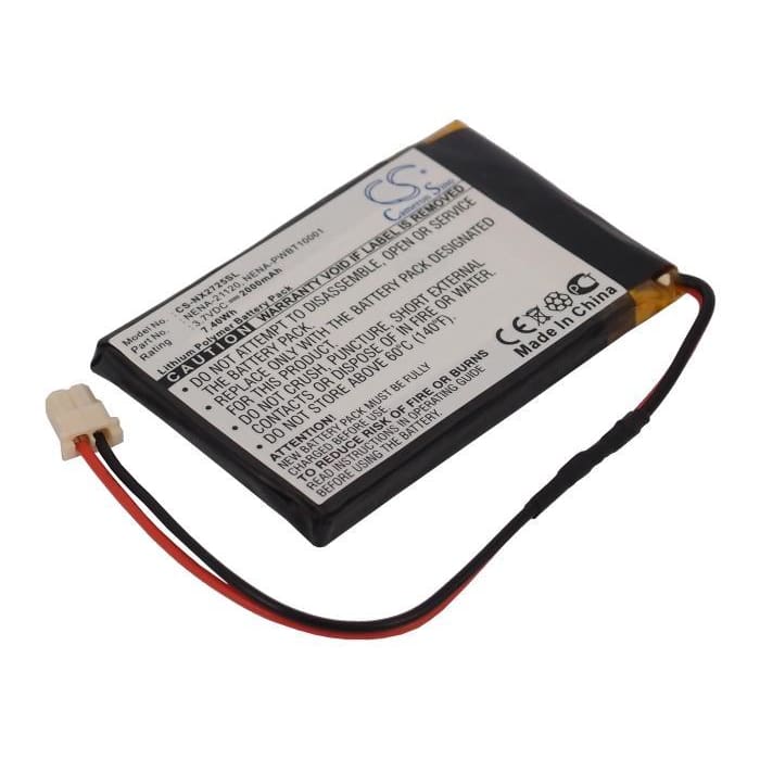 Premium Battery for Nexto Di Nd2700, Di Nd 2725 3.7V, 2000mAh - 7.40Wh