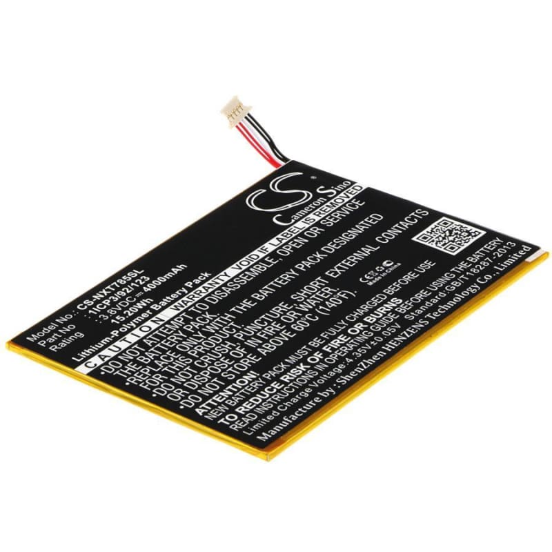 New Premium Tablet Battery Replacements CS-NXT785SL