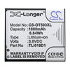 Premium Battery for Alcatel, One Touch Pop D5, Ot-5038, Ot-5038a 3.8V, 1800mAh - 6.84Wh