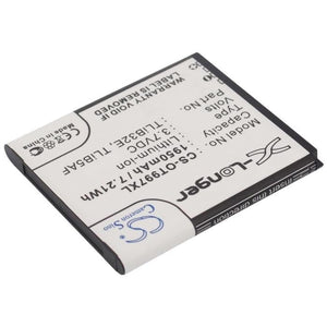 Premium Battery for Alcatel OT-997, OT-997D, One Touch 997 3.7V, 1950mAh - 7.22Wh