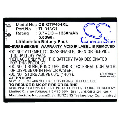 New Premium Mobile/SmartPhone Battery Replacements CS-OTP404XL