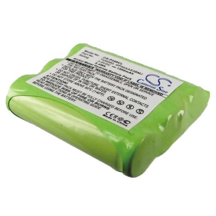 Battery for GE 22925, AT&T 1128, Motorola MD41 3.6V 1500mAh
