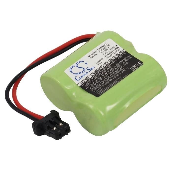 Battery for Cobra CP464, Panasonic KX-TC911, Radio Shack 23-9084 2.4V 600mAh