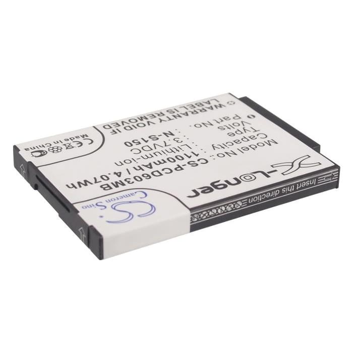 Premium Battery for Philips, Scd603, Scd-603/00, Scd-603h 3.7V, 1100mAh - 4.07Wh