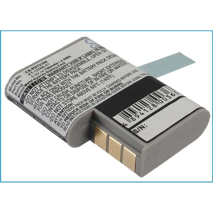 Premium Battery for Symbol Pdt 3100, Pdt 3110, Pdt 3120 6.0V, 750mAh - 4.50Wh