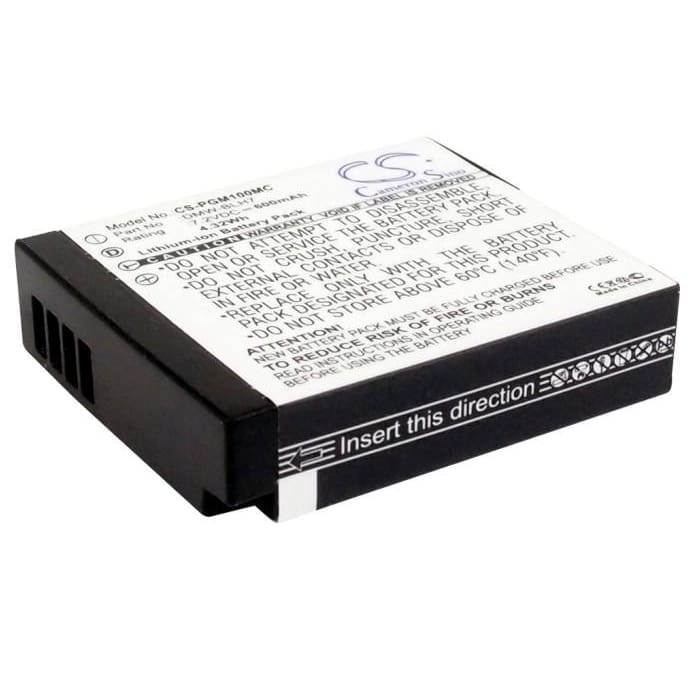 Premium Battery for Panasonic Lumix Dmc-gm1, Lumix Dmc-gm1d, 7.2V, 600mAh - 4.32Wh
