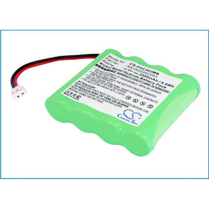 Premium Battery for Philips, Sbc-eb4880, Sbc-eb4880 E2005 4.8V, 2000mAh - 9.60Wh
