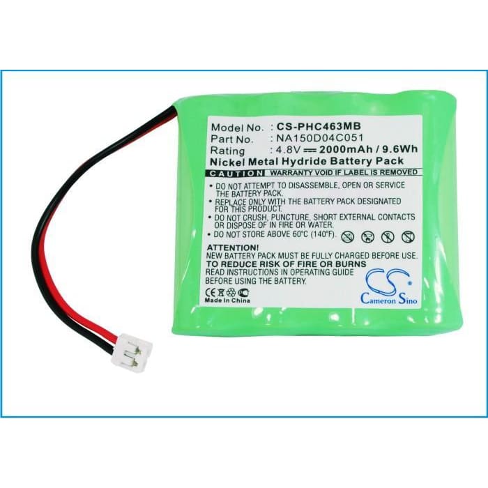 Premium Battery for Chicco, Nc3000 4.8V, 2000mAh - 9.60Wh