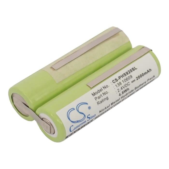 Premium Battery for 3m Centrimed, Sarnes 9602 Surgical Clipper 2.4V, 2000mAh - 4.80Wh