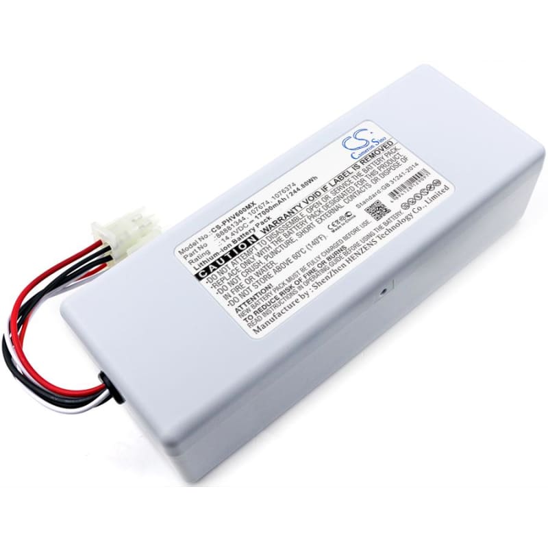 Premium Battery for Philips Respirateur V60, V60S, Respironics V60, V60S 14.4V 17000mAh - Li-ion