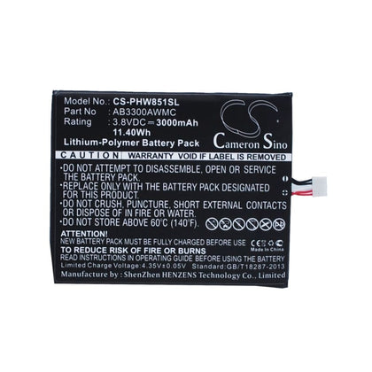 New Premium Mobile/SmartPhone Battery Replacements CS-PHW851SL