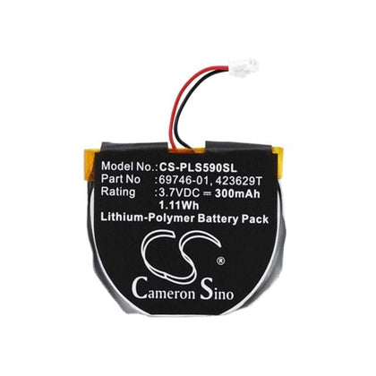 Premium Battery for Plantronics Pulsar 590, Pulsar 590a, Pulsar 590e 3.7V, 240mAh - 0.89Wh